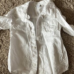 Old Navy white button down